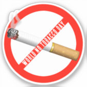 世界禁煙デー シール (正面)