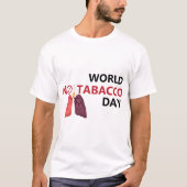 世界禁煙デー Tシャツ (正面)