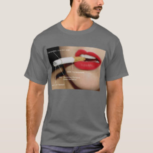 世界第1および最後の終末論的なタバコ Tシャツ