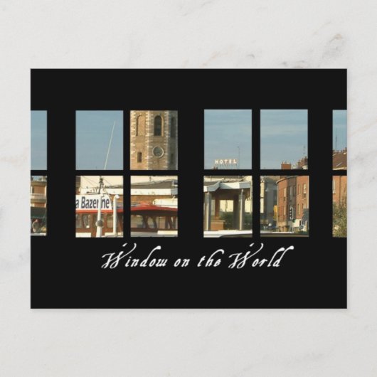 世界第3号窓 |はがき ポストカード (正面)