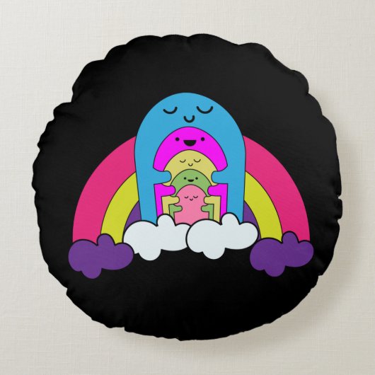 世界精神衛生デー ラウンドクッション (正面)