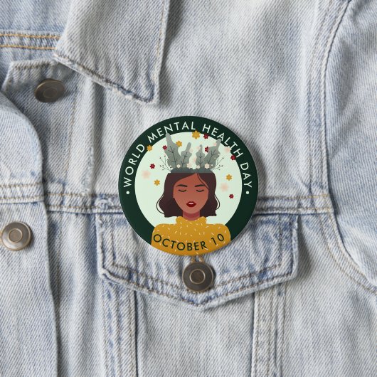 世界精神衛生デー 缶バッジ (インサイチュ)