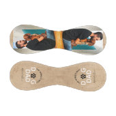 世界素朴の犬最高ののパパ2写真 野球ボール (パネル)