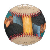 世界素朴の犬最高ののパパ2写真 野球ボール (正面)