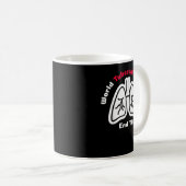 世界結核デイ結核認識度 コーヒーマグカップ (正面右)