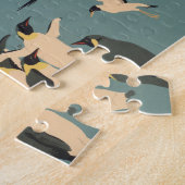 世界絵図 ジグソーパズル (側面)