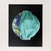 世界緊急時コロナウイルス ジグソーパズル (縦)