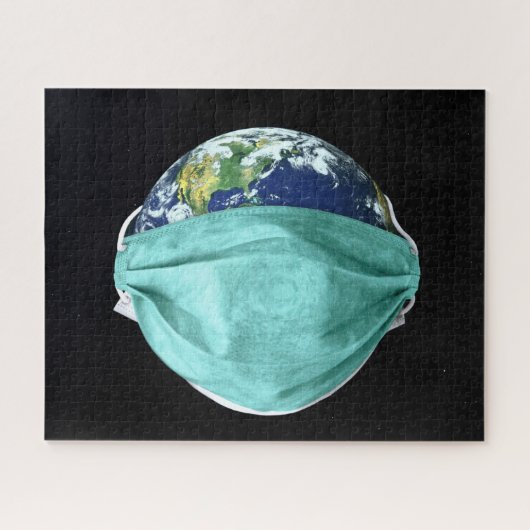 世界緊急時コロナウイルス ジグソーパズル (横)