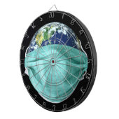 世界緊急時コロナウイルス ダーツボード (正面右)