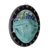 世界緊急時コロナウイルス ダーツボード (正面左)