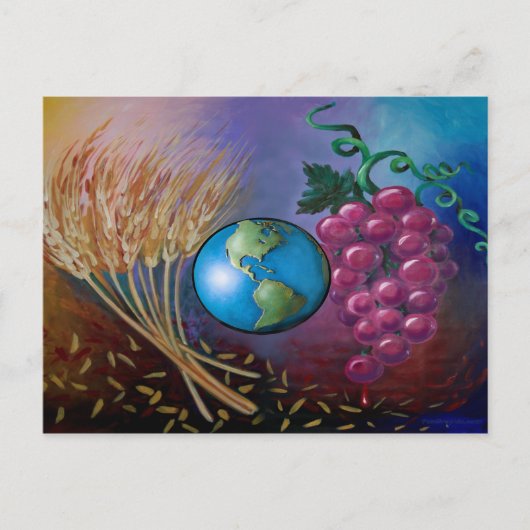 世界聖餐式 ポストカード (正面)