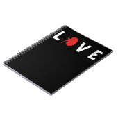 世界腎臓デー認識度健康気に愛愛 ノートブック (左側)