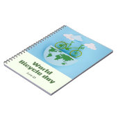 世界自転車デー ノートブック (左側)