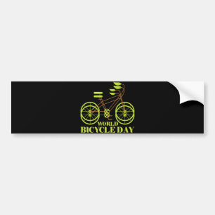 世界自転車デー バンパーステッカー