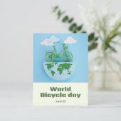 世界自転車デー ポストカード (スタンド正面)