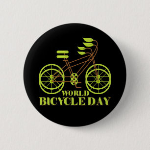 世界自転車デー 缶バッジ
