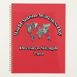 世界自閉症啓発デー。ダイバーシティは強さ プランナー手帳