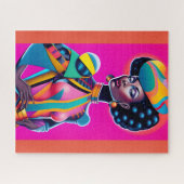 世界舞台の落ち着いたケン・ゲージ・アート ジグソーパズル (横)