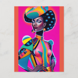 世界舞台の落ち着いたケン・ゲージ・アート ポストカード