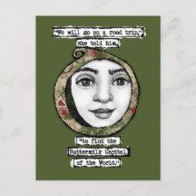 世界葉書のバターミルクの首都