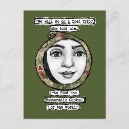 世界葉書のバターミルクの首都 ポストカード