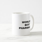世界薬剤師最高の コーヒーマグカップ (正面右)