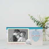 世界言語メリークリスマス海ビーチカード シーズンカード (スタンド正面)