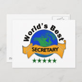 世界記最高の事 ポストカード (正面/裏面)