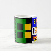 「世界記録の粉砕」 コーヒーマグカップ (中央)