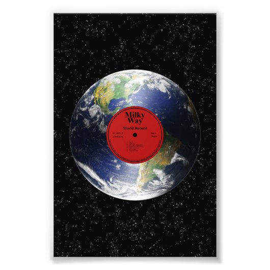 世界記録 フォトプリント (正面)