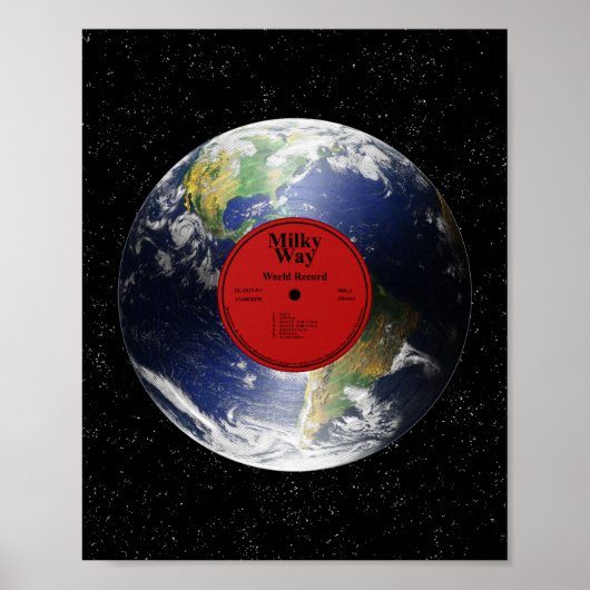 世界記録 ポスター (正面)