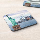 世界貿易センターと自由の女神 コースター (左側)