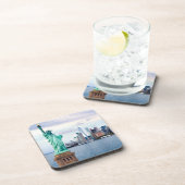 世界貿易センターと自由の女神 コースター (右側)