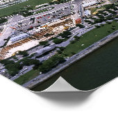 世界貿易センターとNYCスカイライン ポスター (角)