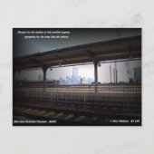 世界貿易センタータワーズ9/11/2001前 ポストカード (正面)