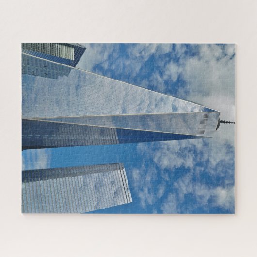 世界貿易センターニューヨーク。 ジグソーパズル (横)