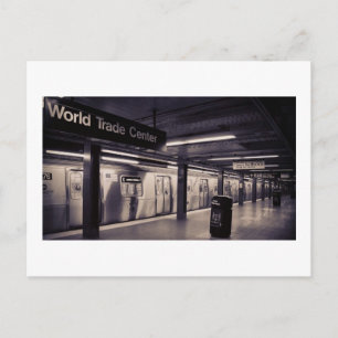 世界貿易センター地下鉄駅 – NYC ポストカード