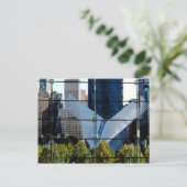 世界貿易センター輸送ハブNY ポストカード (スタンド正面)