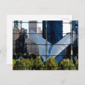 世界貿易センター輸送ハブNY ポストカード (正面/裏面)