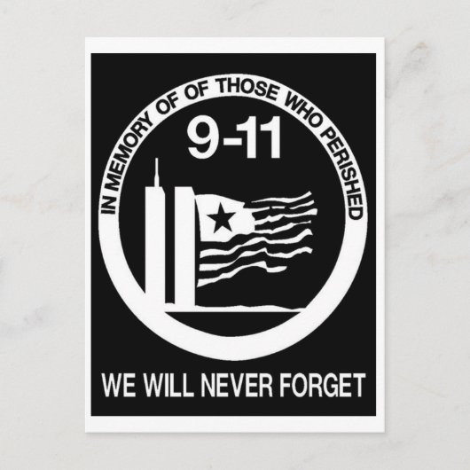 世界貿易センター9/11 ポストカード (正面)