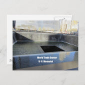 世界貿易センター、9/11メモリアル ポストカード (正面/裏面)