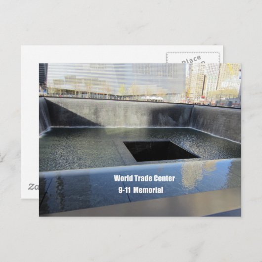 世界貿易センター、9/11メモリアル ポストカード (正面/裏面)