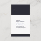 世界貿易 名刺 (裏面)