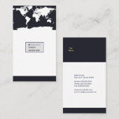 世界貿易 名刺 (正面/裏面)