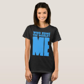 世界走の私 Tシャツ (正面フル)
