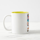 世界選手権のマグ ツートーンマグカップ (左)