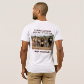 世界選手権の範囲戦争 Tシャツ (裏面フル)