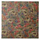 世界郵便切手コレクション タイル (正面)