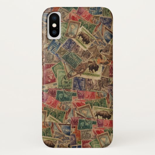 世界郵便切手コレクション Case-Mate iPhoneケース (裏面)