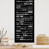 世界都市 ポスター (キッチン)